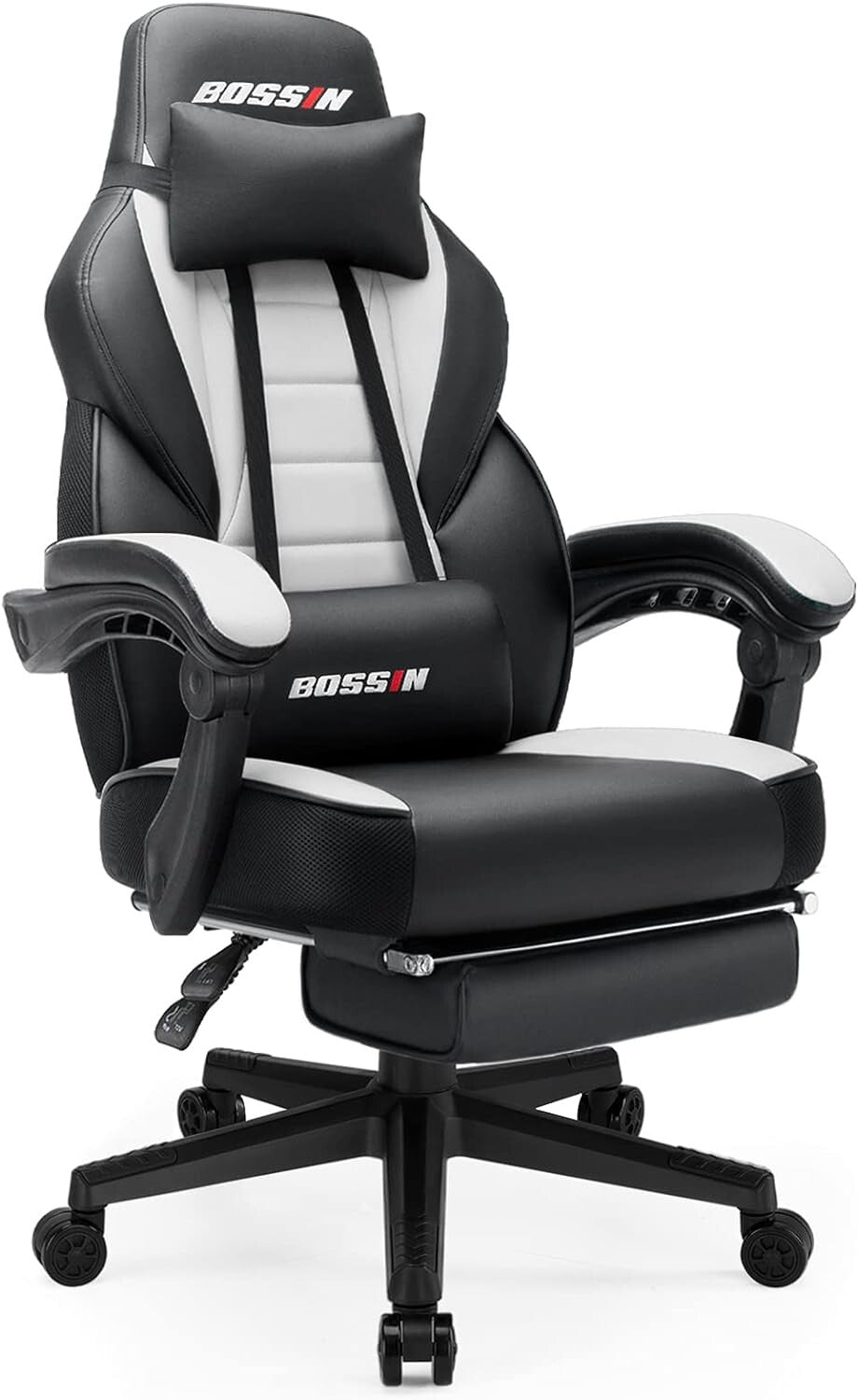 Big and Tall Gaming Chairs for Adults Ergonomic Video Game Chairs with footrest