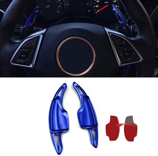 14-20 C7 Corvette Camaro Red Steering Wheel Paddle Shifter ExtensionsFor Chevy