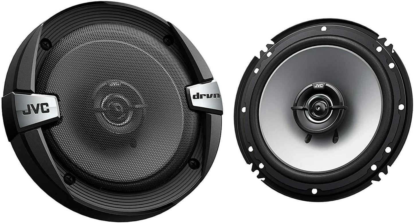 JVC CS-DR162 DRVN Series 6.5 Inch 2-Way 300 Wats Car Speakers Coaxial - Set of 2