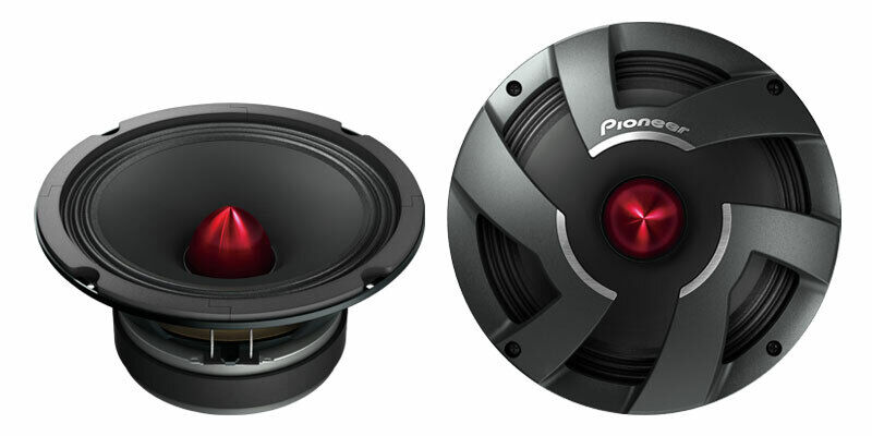 PIONEER TS-M800PRO PRO Series 8" 700-Watt MAX Loud Mid-Bass Drivers (2 PAIRS)