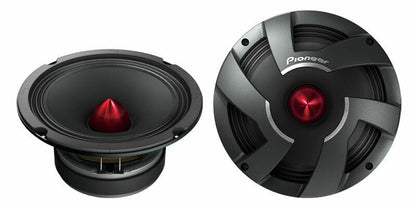 PIONEER TS-M800PRO PRO Reeks 8" 700-Watt MAKS Hoë Mid-Bas Drywers (2 PARE)
