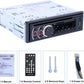 Single Din Car Radio CD Player, Car DVD Player with Bluetooth Hands-Free Calling