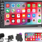 7 Inch Touchscreen 2 DIN Car Stereo with Backup Camera, Support Mirror Link