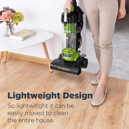 Upright Carpet Floor Airspeed Ultra-Lightweight Vacuum Eureka Powerful Bagless
