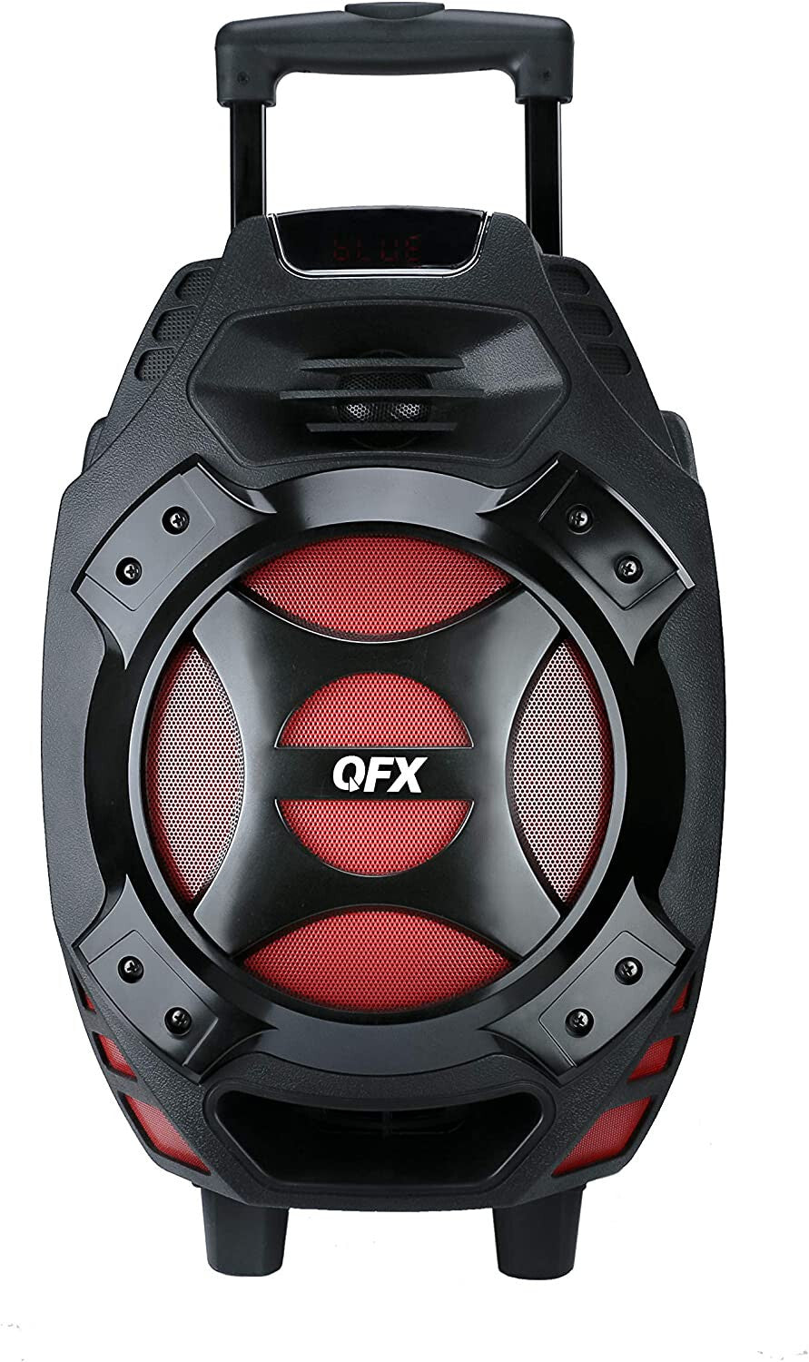 Rechargeable Portable Speaker | 8" Woofer | 2,600 Watts | Bluetooth, AUX - BLUE