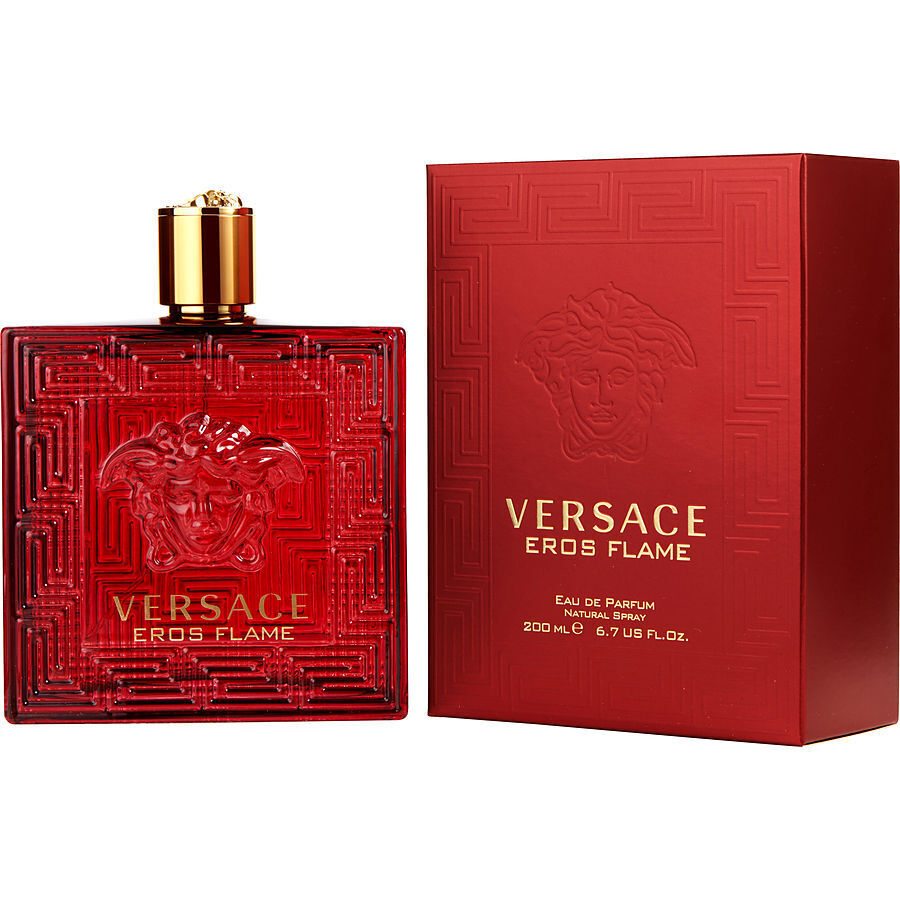 Versace Eros Flame 6.7 oz EDP Natural Spray Cologne for Men New In Box