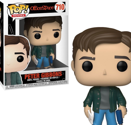 FUNKO POP ! OFFICE SPACE - PETER GIBBONS 710 VINYL FIGURE I BRAND NEW I SEALED