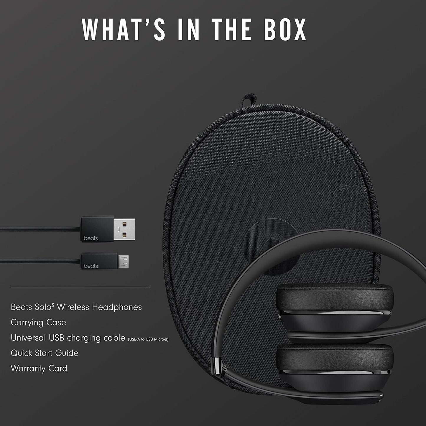Beats Solo3 Wireless On-Ear Headphones Apple W1 Headphone Chip Class 1 Bluetooth