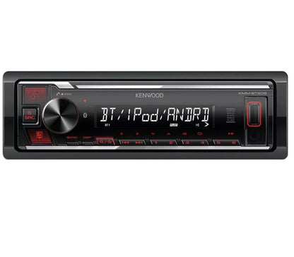 Kenwood KMM-BT205 Enkel Din Bluetooth Voorkant USB AUX Digitale Media Ontvanger NUUT