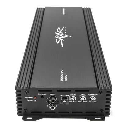 NEW SKAR AUDIO RP-2000.1D 2800 WATT MAX POWER CLASS D MONOBLOCK SUB AMPLIFIER