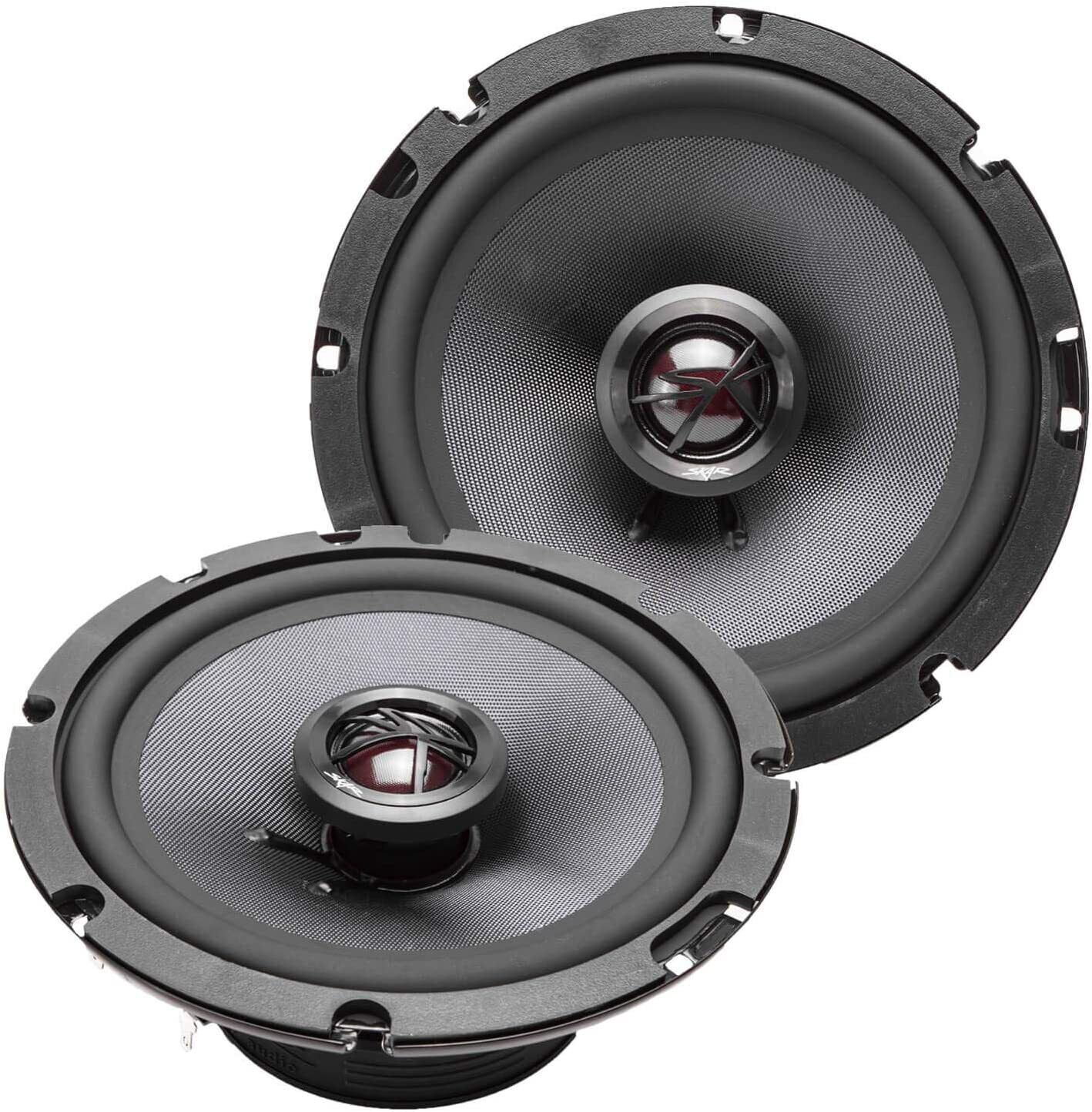 NEW SKAR AUDIO TX65 200 WATT MAX 6.5-INCH 2-WAY CAR COAXIAL SPEAKERS - PAIR
