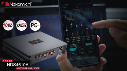 Nakamichi NDS4610A 6-kanaal DSP-motoroudio-hoëkwaliteit digitale seinverwerker