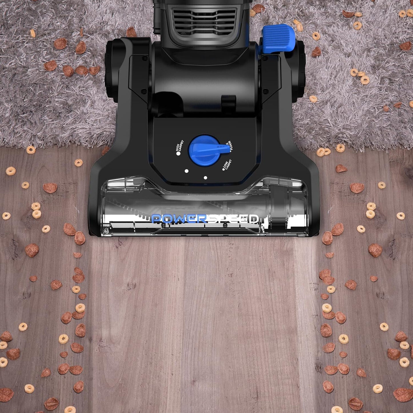 Eureka PowerSpeed Bagless Upright Powerful Vacuum Cleaner with PET TOOL - Black