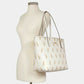 COACH PRINTED TOTE WITH LIPSTICK PRINT WOMEN HANDBAG PURSES AUTHENTIC NEW W TAG
