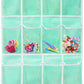 24 Pockets - SimpleHouseware Crystal Clear Over The Door Hanging Shoe Organizer