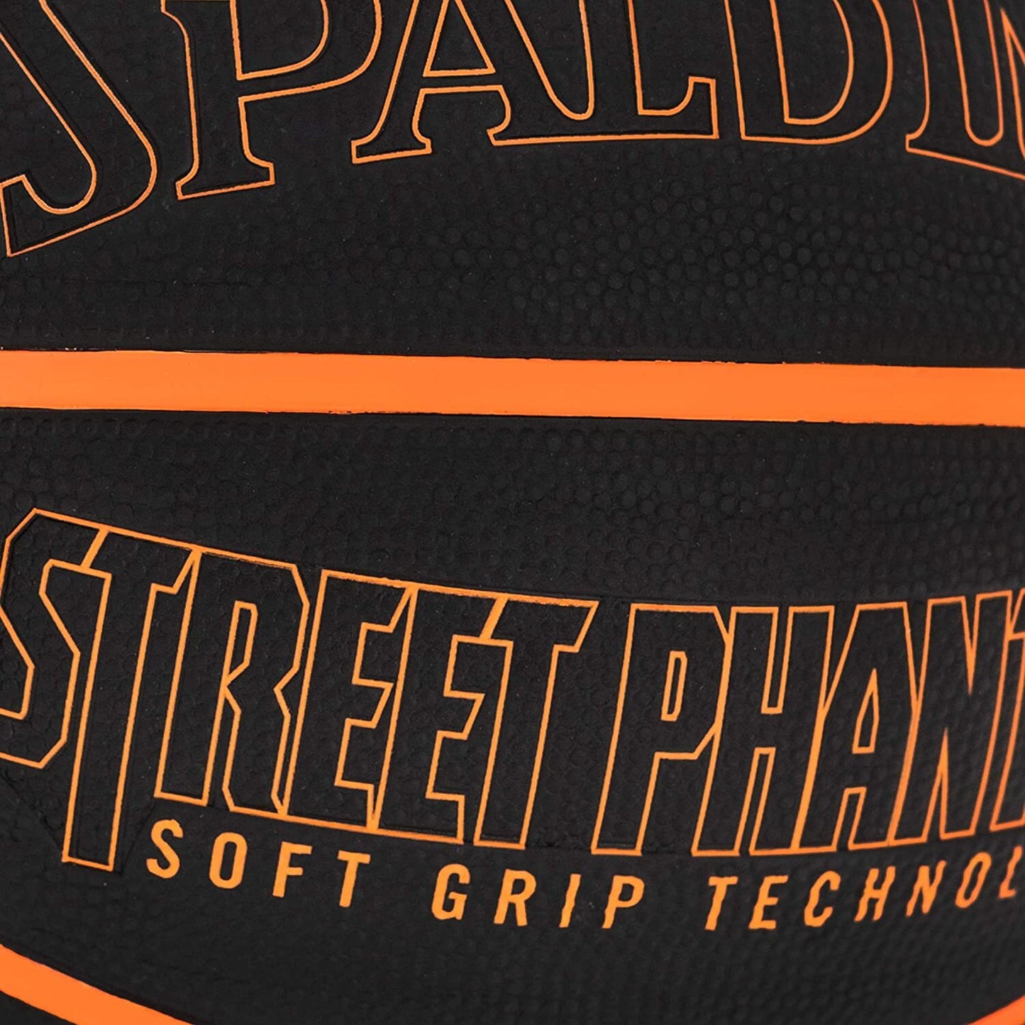 SPALDING Street NEON ORANGE PHANTOM Indoor Outdoor Basketball Size 29.5" I NEW