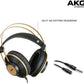 AKG Pro Audio K92 Over-Ear, Closed-Back, Studio Headphones, Matte Black and Gold