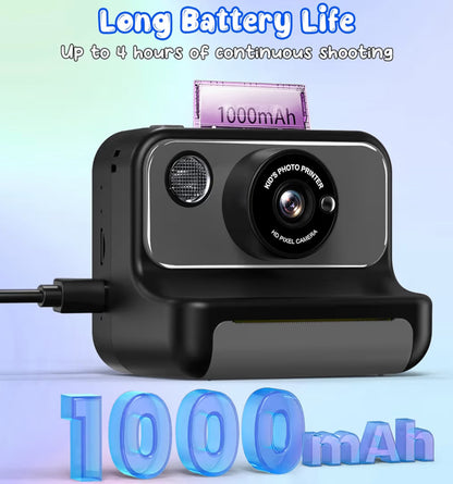 Kinders Kitsdruk 1080P HD Video Digitale Kamera m/ 32G Kaart - (Swart)