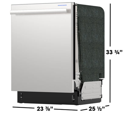 Sharp SDY6748SNS 24 in. Top Control Handle 47 dBA Dishwasher
Top Control, Handle, Third Rack, Auto Door Open