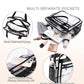Clear Beach Bag Travel Tote Transparent Backpack for Women Girls Stadium Approved Crossbody Messenger Shoulder Handbag
