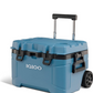Igloo Trailmate 52Qt Wheeled Cooler, Insulated Hard Shell Ice Chest - Modern Blue