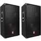 Rockville (2) RSG12.4 12 3-Way 1000 Watt 4-Ohm Passive DJ/Pro Audio PA Speakers -  BUNDLE