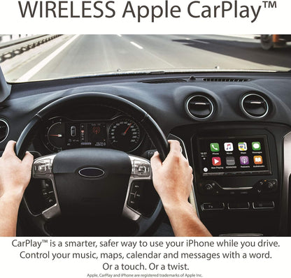 Kenwood eXcelon Reference 6.8" DVD-navigasie-ontvanger versoenbaar met CarPlay