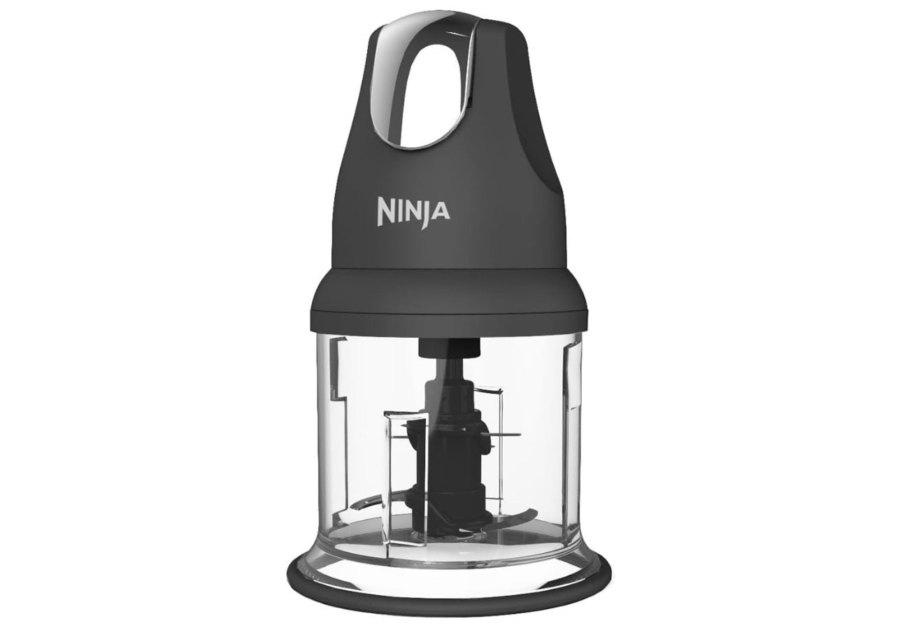 Ninja Food Chopper Express Chop with 200-Watt, 16-Ounce Bowl for Mincing, Chopping, Grinding, Blending and Meal Prep (NJ110GR)