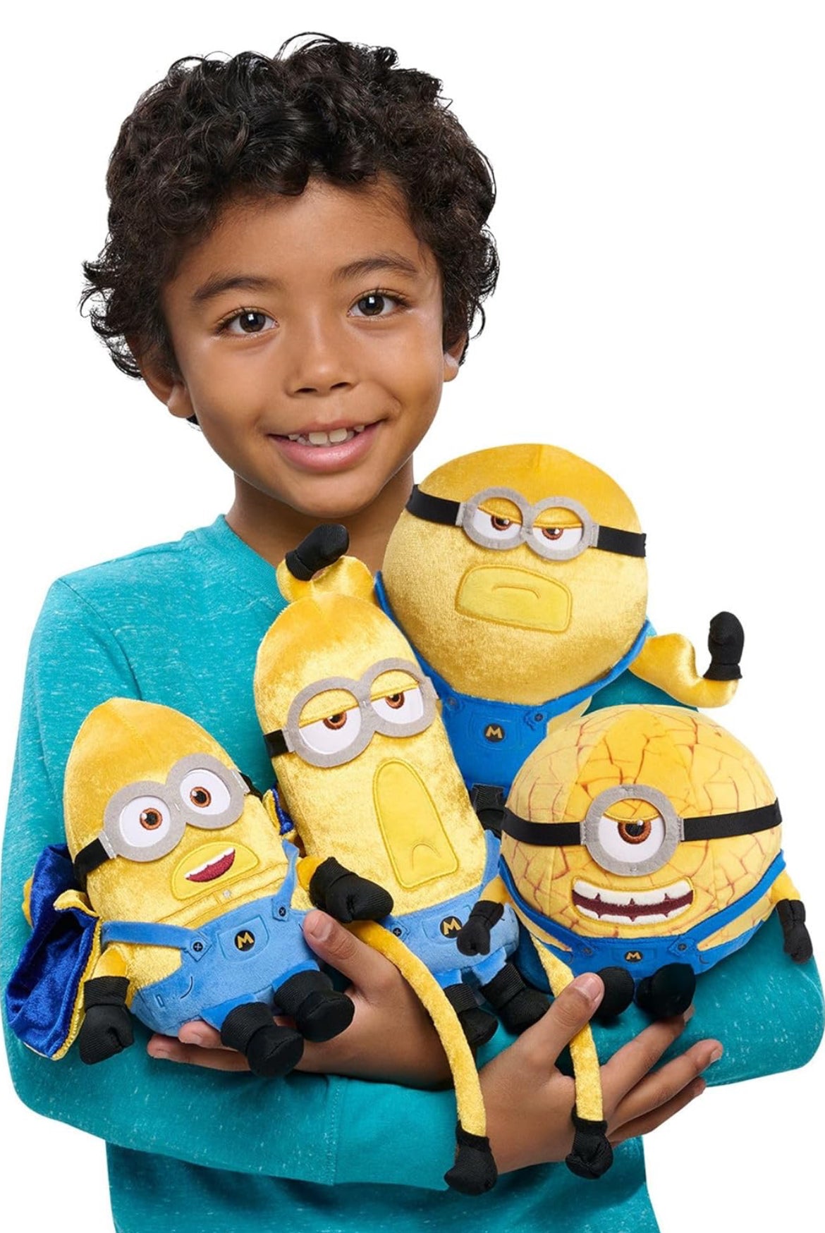 Illumination Minions Despicable Me 4 Squooshy Plush Mega Jerry, Kids Toys for Ages 3 Up by Just Play