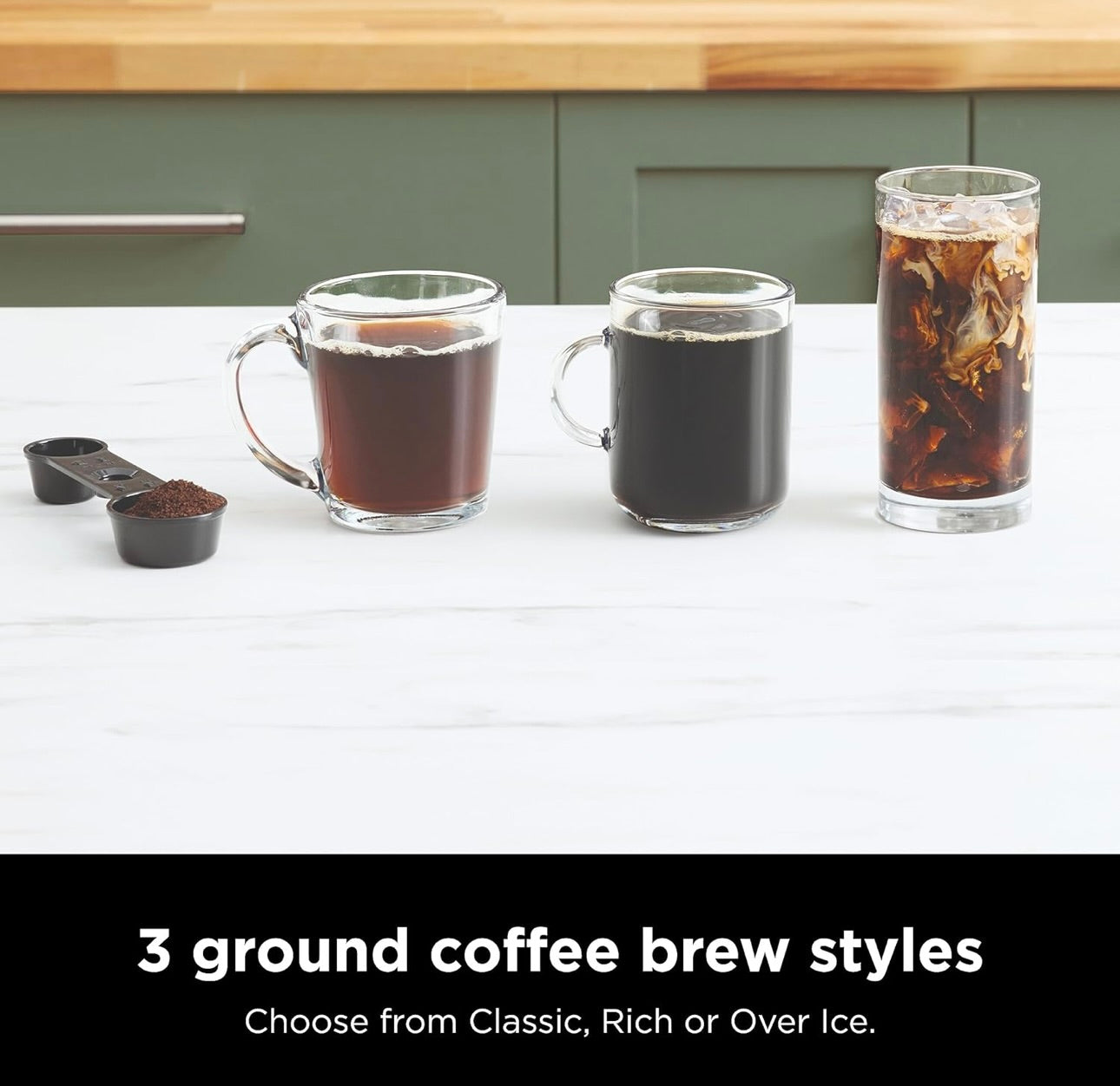 Ninja Espresso & Coffee Maker & Barista System, 3 Espresso Brew Styles, Single-Serve Coffee & Nespresso Capsule Compatible- Black, CFN601
