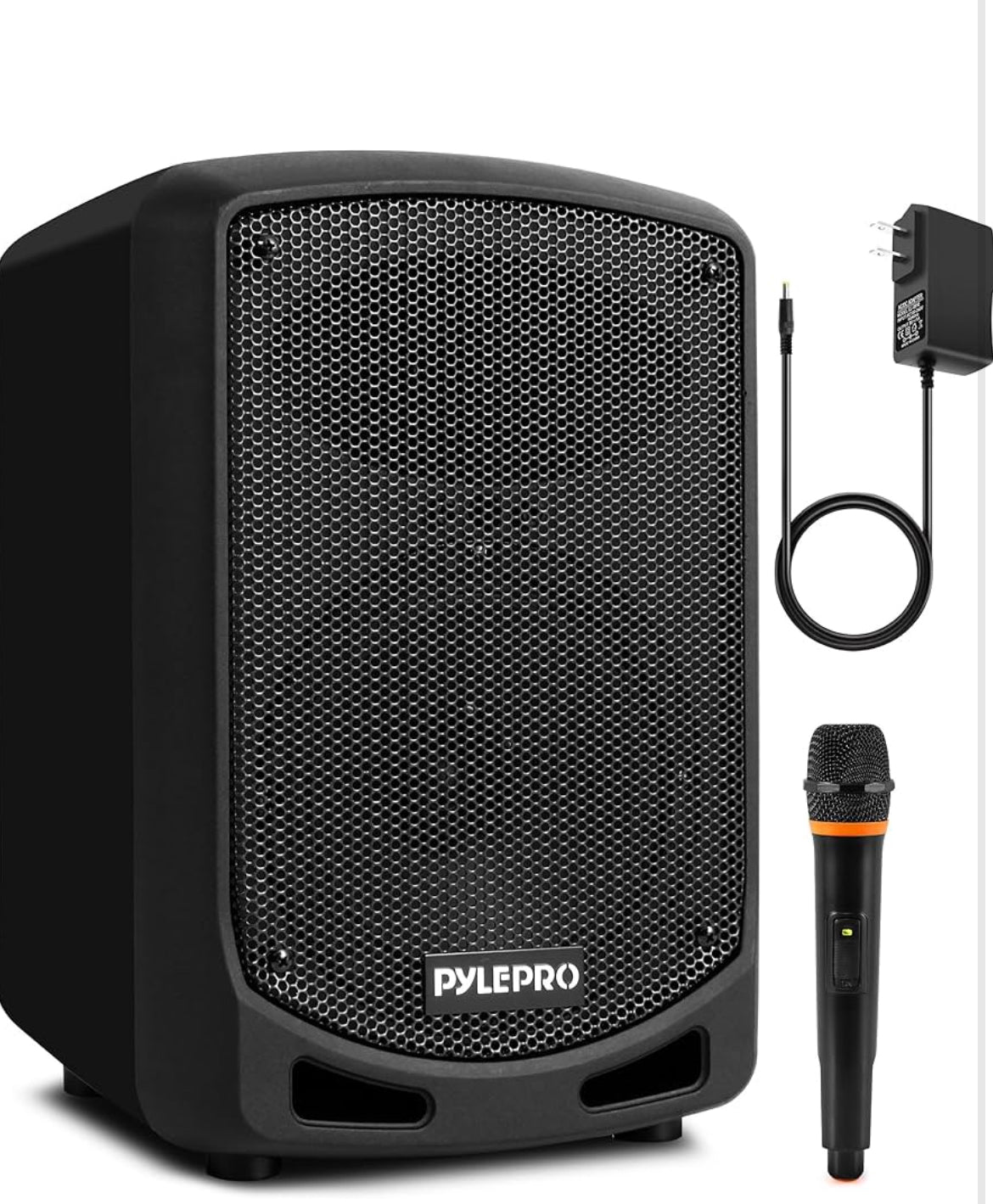 Bluetooth Karaoke PA-luidspreker - Draagbare Binne- / Buiteklankstelsel met Koordlose Mikrofoon, Oudio-opname, Herlaaibare Battery, USB- / SD-leser, Staanderbevestiging