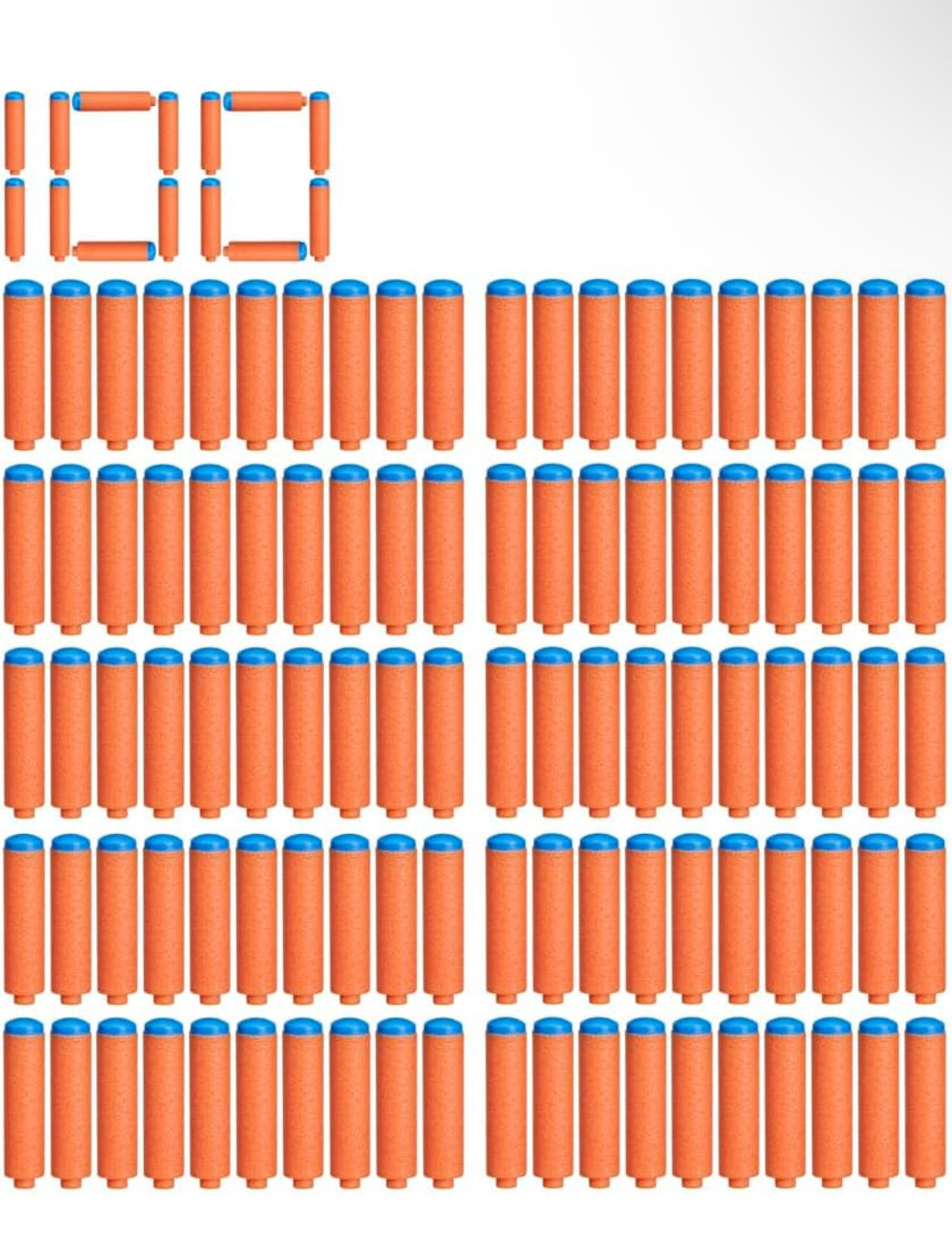 Nerf N Series N1 Darts, Includes 100 Darts, Compatible Only with Nerf N Series Blasters, Outdoor Games, Ages 8+