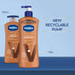 Vaseline Intensive Care Body Lotion Cocoa Radiant 3 count for Dry Skin Lotion Made with Ultra-Hydrating Lipids and Pure Cocoa Butter for a Long-Lasting, Radiant Glow 20.3 Oz