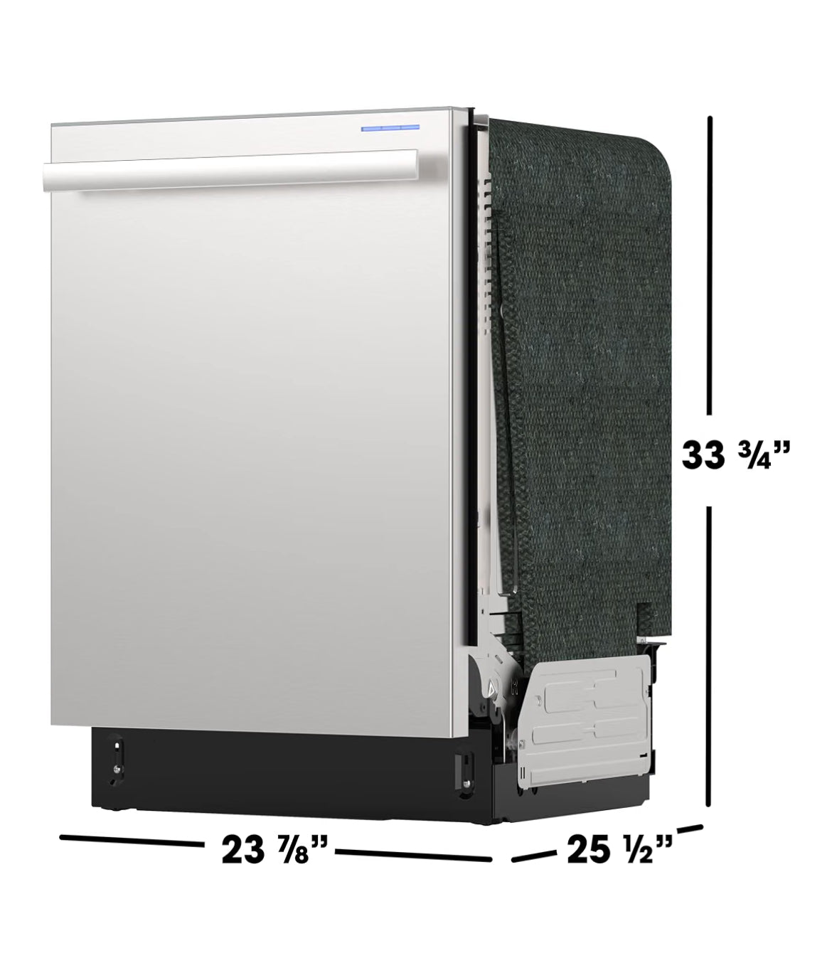Sharp SDY6768SMS 24 in. Top Control Handle 44 dBA Dishwasher
Top Control, 3rd Rack, 16 Place Settings, 44 dBA Quiet Operation