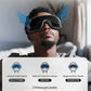New Eyeris 3 Eye Massager with Heat and Cooling, Voice Control Eye Mask w/ DIY Massage - Black