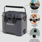 Igloo Trailmate Cooler 50Qt Durable Insulated Hard Shell Ice Chest - Carbonite