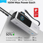 ANKER Laptop Power Bank, 25,000mAh Portable Charger with Triple 100W USB-C Ports - NEW