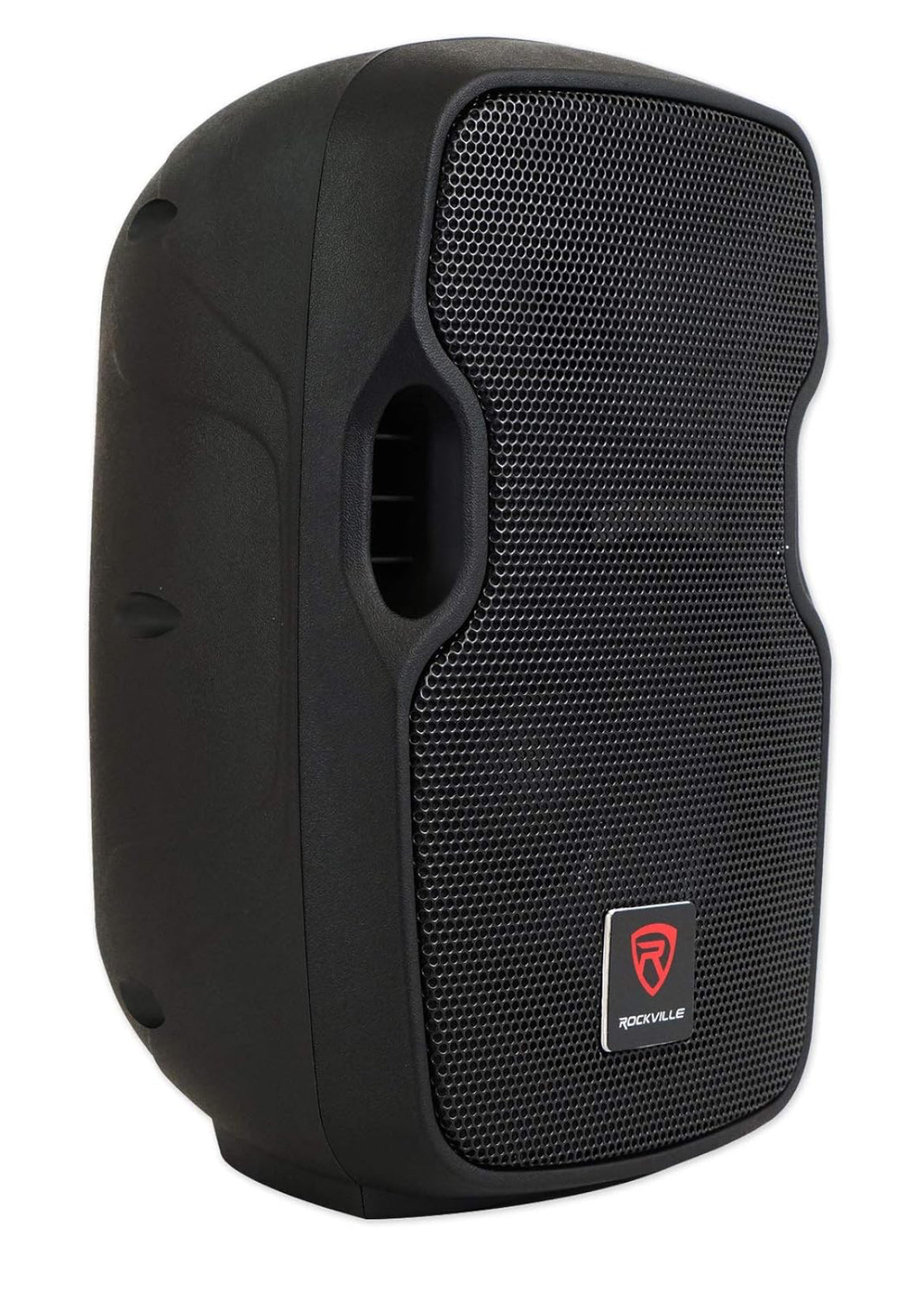 Rockville BPA8 8" 300W Powered PA DJ Speaker with Bluetooth, XLR, 1/4", RCA, 1/8" Inputs, USB/SD Music Player, Deep Bass, Remote Included