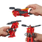 Transformers EarthSpark 1-Step Smash Changers Terran Twitch 4-Inch Action Figure, Robot Toys for Boys and Girls 6 and Up