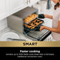 Ninja DT251 Foodi 10-in-1 Smart XL Air Fry Oven, Bake, Broil, Toast, Roast, Digital Toaster True Surround Convection up to 450°F-Silver