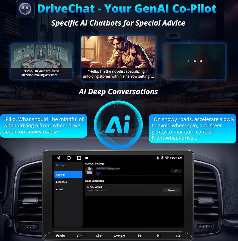 10" Dubbel-din Motorstereo met Agteruitry-kamera, Draadlose CarPlay & Android Auto, GPS Navigasie, WiFi/Bluetooth/USB, 24-Band EQ DSP/FM/LRV, MirrorLink