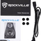 Rockville 5.25" 2-Way 150W Wood Active/Powered Studio Monitor Speaker (DPM5C)