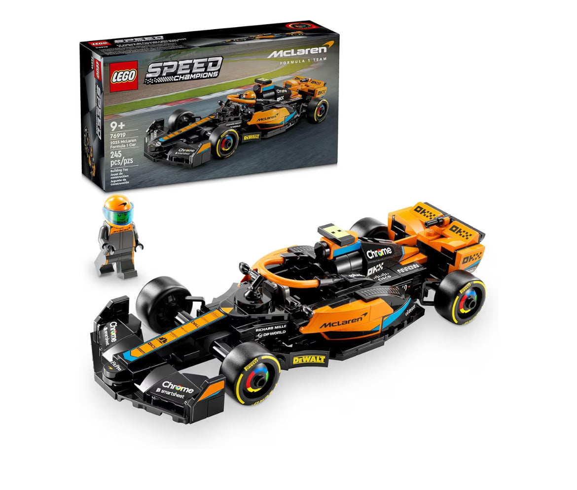 LEGO Speed McLaren Formule 1-renmotor speelding vir Speel en Vertoon - Boubare McLaren Stel