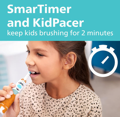 Philips Sonicare for Kids Ontwerp-’n-Troeteldier Uitgawe, Borselkoppakket