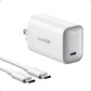Anker Nano Charger, 100W Foldable MacBook Charger for iPhone Series, and All USB-C Devices, 6ft USB-C Cable Included