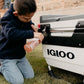 Heavy Duty Insulated Cooler Trailmate Journey 70qt Wheeled Cooler  - Insulated Hard Shell Ice Chest (Black)