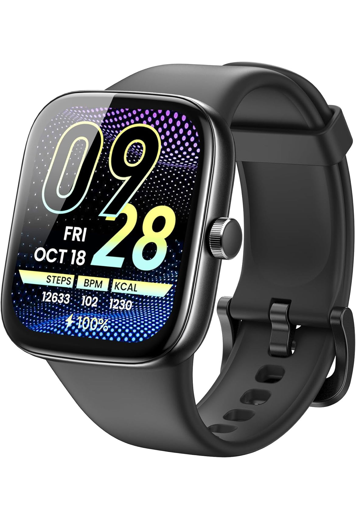LED S7 Smart Watch Bluetooth Call 1.85" Ultra HD Screen, Dynamic Dials Messages Push 100+ Sports Modes