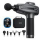 Massage Gun Deep Tissue, Percussion Muscle Massage Gun Electric Handheld Massager Gun - Gray