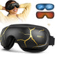 Eye Massager with Heat and Cooling,Eyeris Kintsugi Voice Control Eye Sleep Mask - Eye Care Device for Relaxation