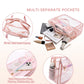 Clear Beach Bag Travel Tote Transparent Backpack for Women Girls Stadium Approved Crossbody Messenger Shoulder Handbag